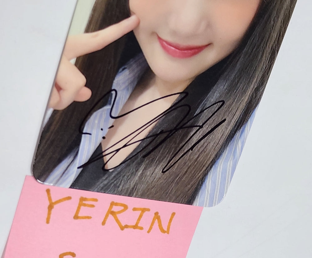 YERIN 'Ready, Set, LOVE' - Hand Autographed(Signed) Photocard [23.10.04] - HALLYUSUPERSTORE