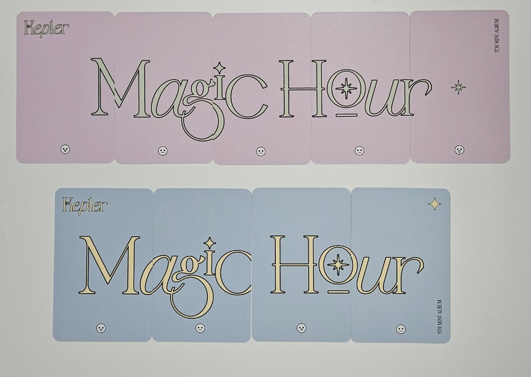 Kep1er "Magic Hour" - Official Pre-Order Benefit Photocards Set (4EA) [Unit Ver.] [23.10.04] - HALLYUSUPERSTORE