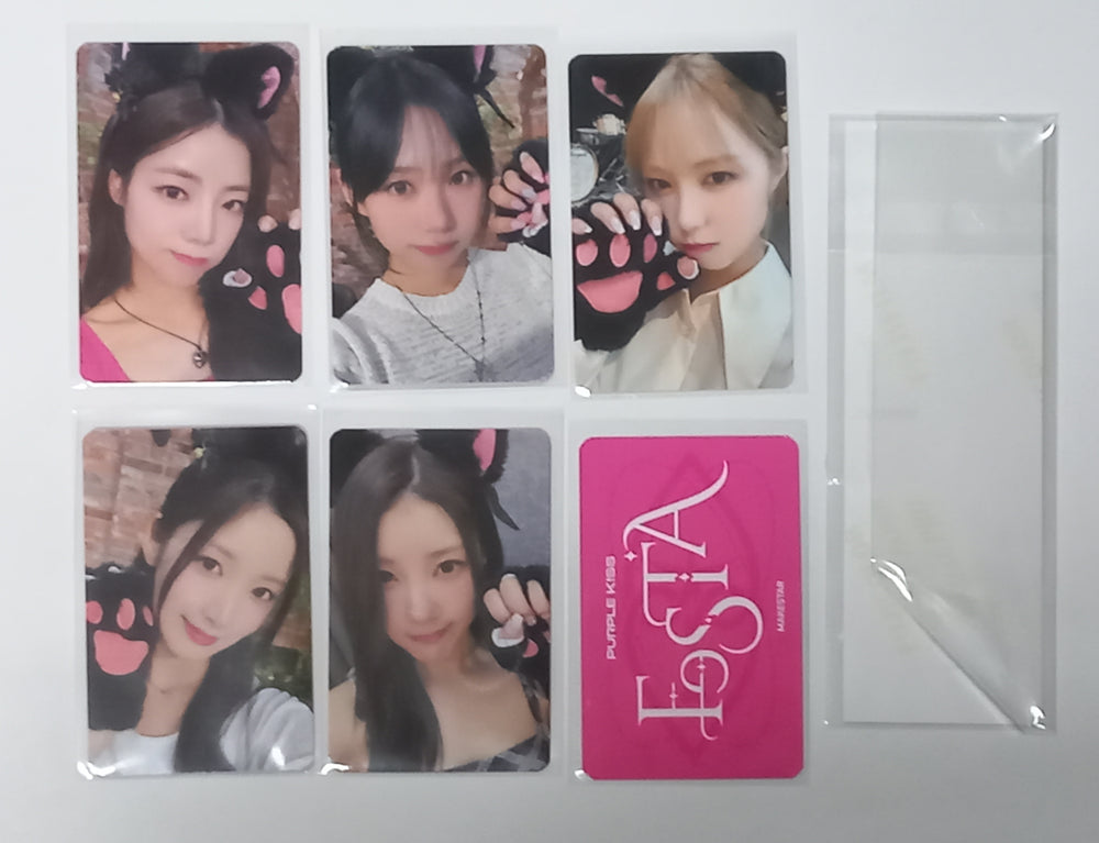 PURPLE KISS "FESTA" - Makestar Fansign Event Photocard, 4 Cut Photo Round 3 [23.10.05] - HALLYUSUPERSTORE