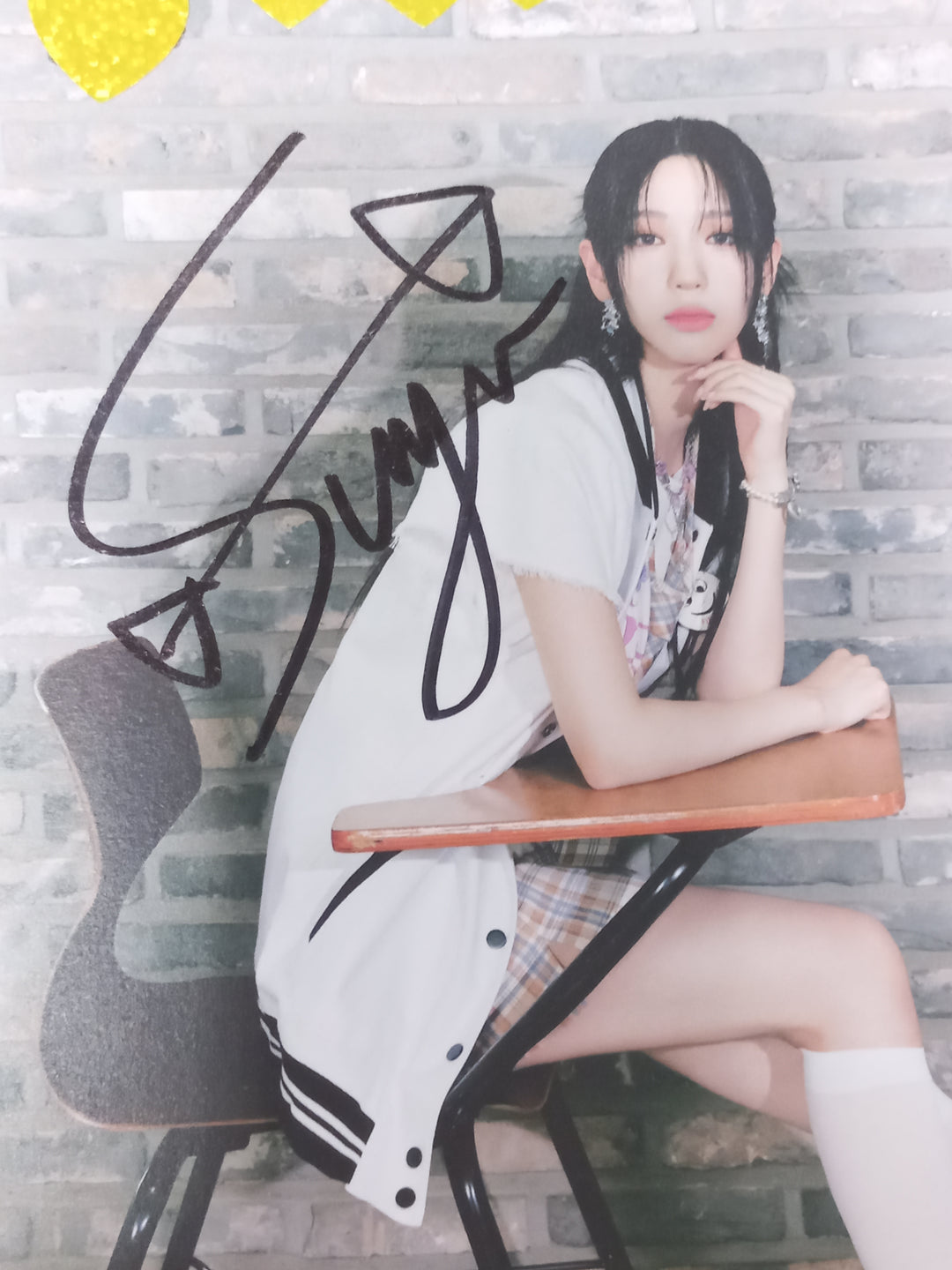SUYUN (Of Rocket Punch) "BOOM" - Hand Autographed(Signed) Album Photo Postcard [23.10.05] - HALLYUSUPERSTORE