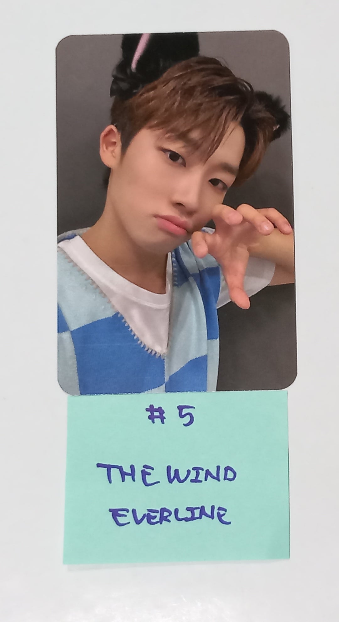 The Wind "Ready" - Everline Fansign Event Photocard [23.10.05] - HALLYUSUPERSTORE