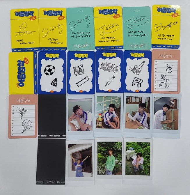The Wind "Ready" - Official Photocard, Polaroid Type Photocard [23.10.05] - HALLYUSUPERSTORE