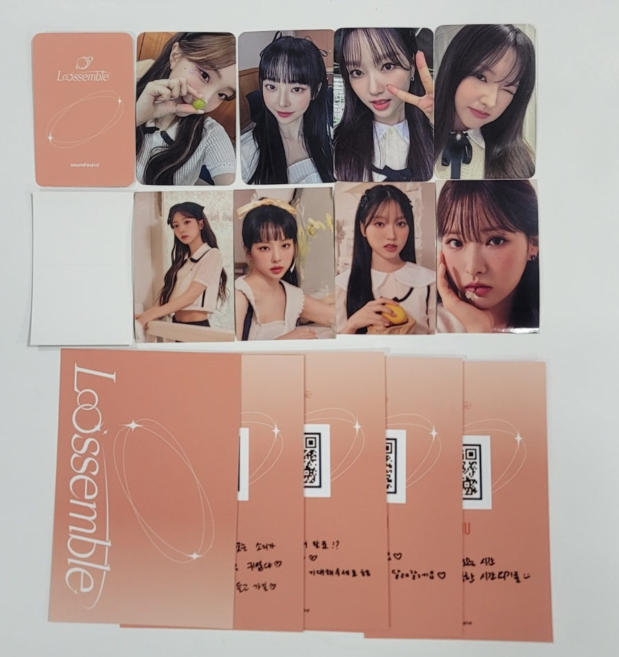 Loossemble "Loossemble" - Soundwave Pop-Up Dessert Set Event Photocard, Sticker, Voice Message Postcard [23.10.05] - HALLYUSUPERSTORE