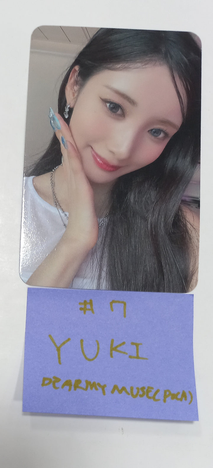 PURPLE KISS "FESTA" - Dear My Muse Fansign Event Photocard [Poca Ver.] [23.10.06] - HALLYUSUPERSTORE