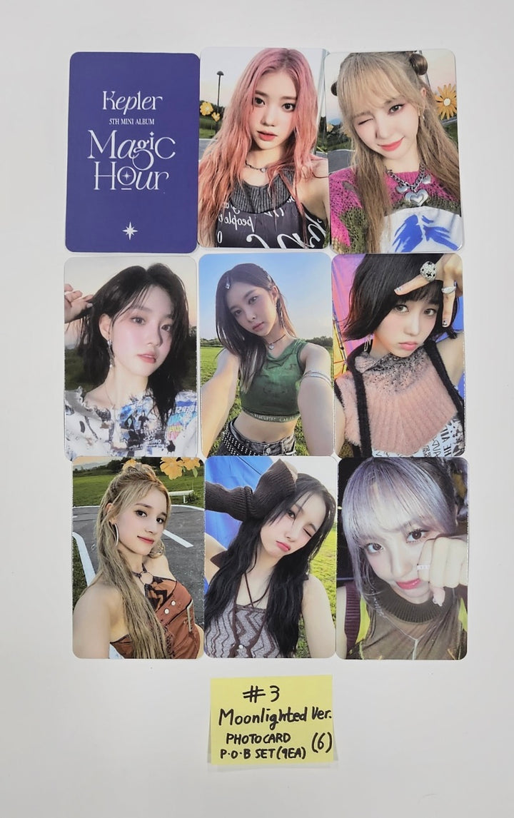 Kep1er "Magic Hour" - Pre-Order Benefit Photocards Set (9EA) [23.10.06] - HALLYUSUPERSTORE