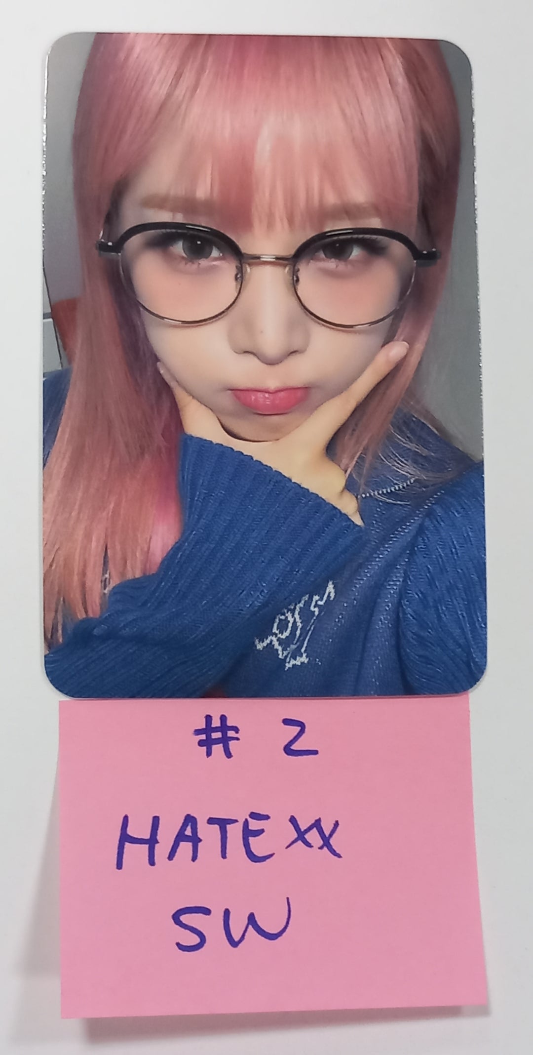 Yena "HATE XX" - Soundwave Fansign Event Photocard Round 3 [23.10.10] - HALLYUSUPERSTORE