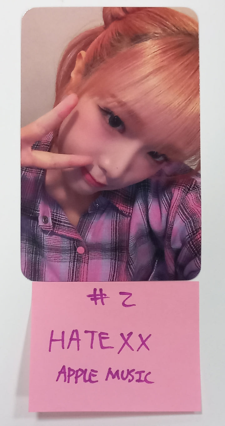 Yena "HATE XX" - Apple Music Fansign Event Photocard Round 4 [23.10.10] - HALLYUSUPERSTORE