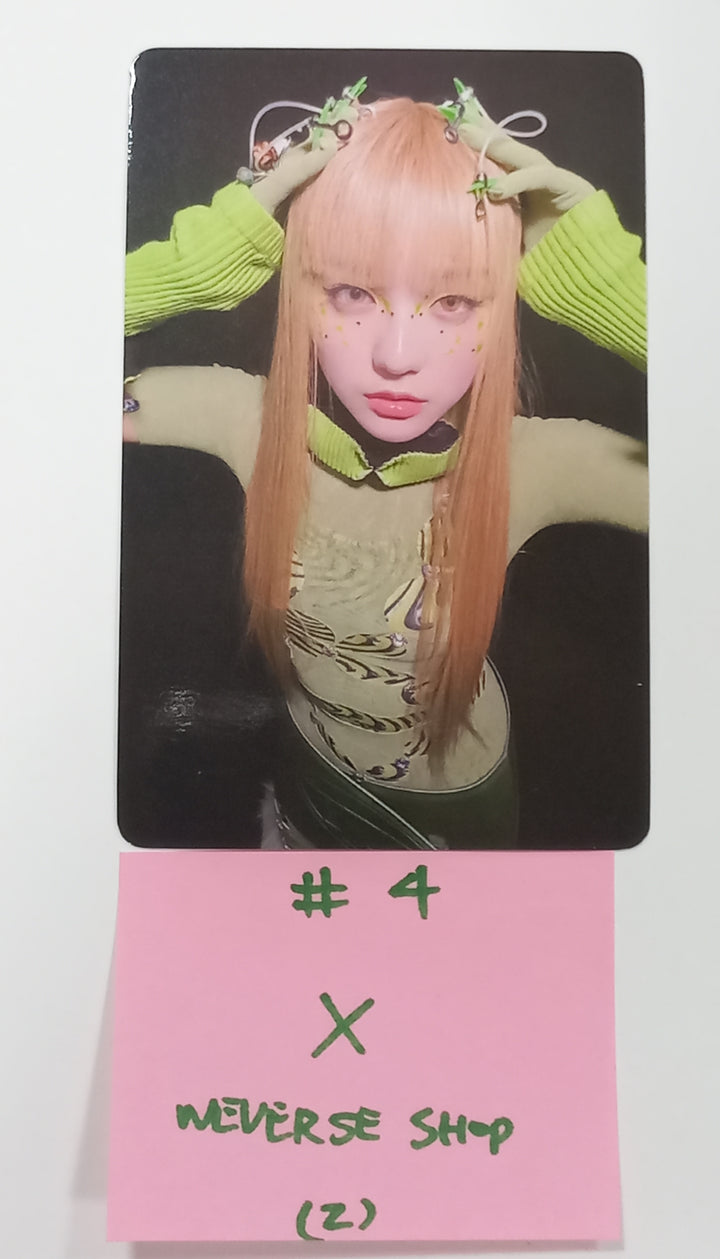 XG "NEW DNA" 1st Mini Album - Weverse Shop Pre-Order Benefit Trading Photocards [X] + [G] [23.10.10] - HALLYUSUPERSTORE