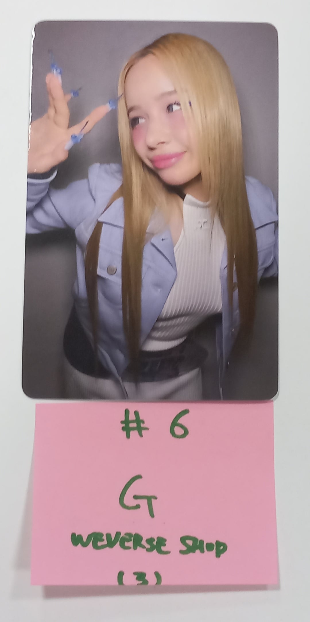 XG "NEW DNA" 1st Mini Album - Weverse Shop Pre-Order Benefit Trading Photocards [X] + [G] [23.10.10] - HALLYUSUPERSTORE