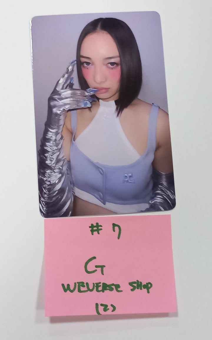 XG "NEW DNA" 1st Mini Album - Weverse Shop Pre-Order Benefit Trading Photocards [X] + [G] [23.10.10] - HALLYUSUPERSTORE