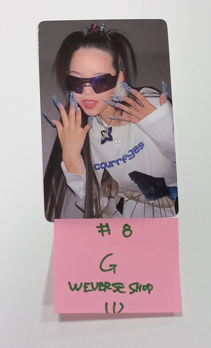 XG "NEW DNA" 1st Mini Album - Weverse Shop Pre-Order Benefit Trading Photocards [X] + [G] [23.10.10] - HALLYUSUPERSTORE