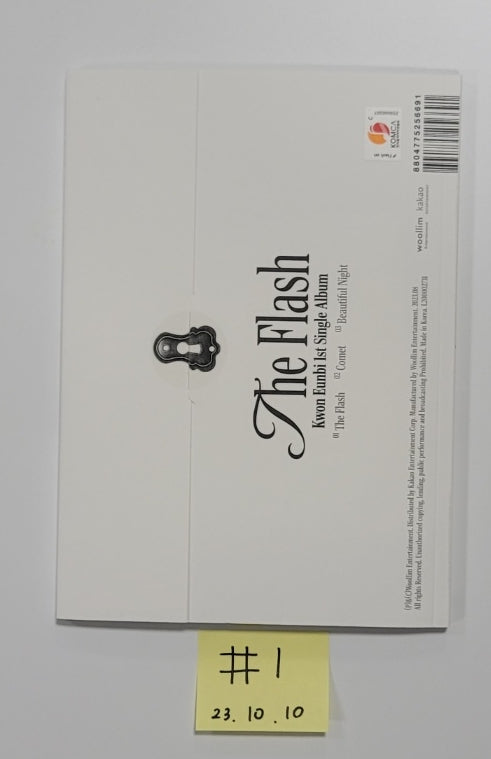Kwon Eunbi 1st single "The Flash" - Hand Autographed(Signed) Album [23.10.11] - HALLYUSUPERSTORE