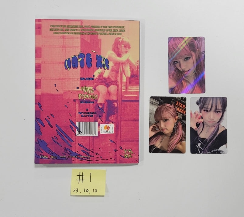 Yena "HATE XX" - Hand Autographed(Signed) Album [23.10.11] - HALLYUSUPERSTORE
