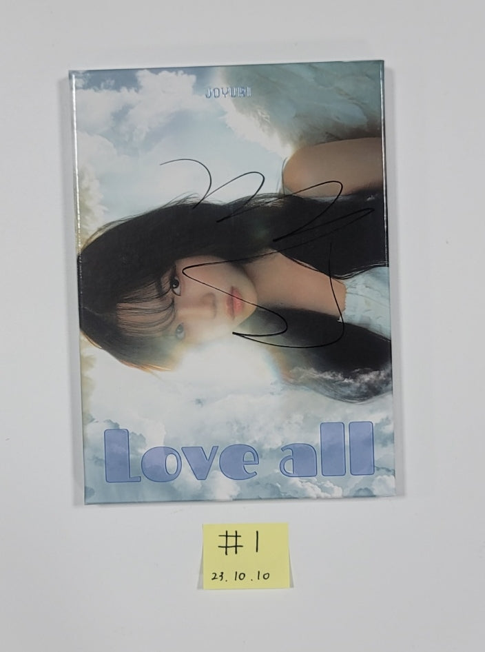 JO YURI "Love All" - Hand Autographed(Signed) Album [23.10.10] - HALLYUSUPERSTORE