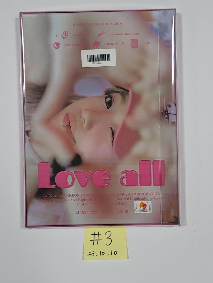 JO YURI "Love All" - Hand Autographed(Signed) Album [23.10.10] - HALLYUSUPERSTORE