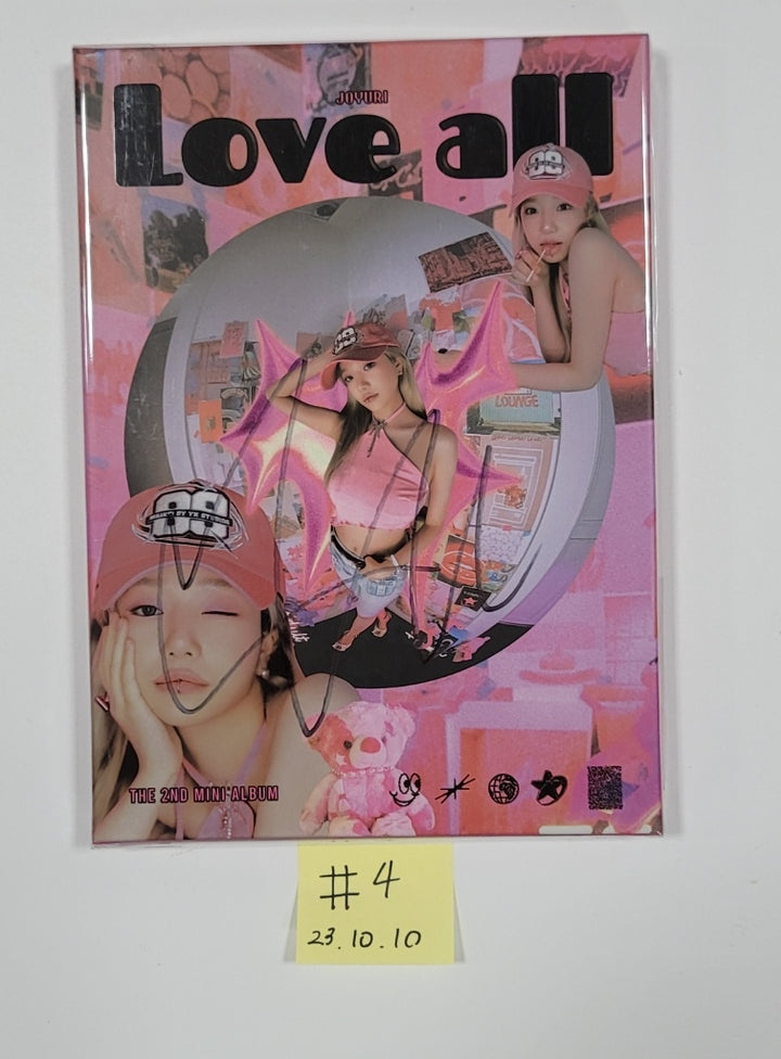 JO YURI "Love All" - Hand Autographed(Signed) Album [23.10.10] - HALLYUSUPERSTORE
