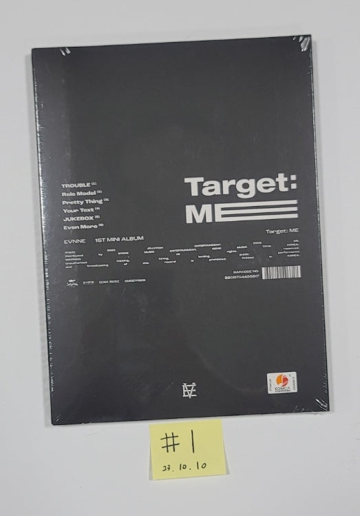 EVNNE "Target: ME" - Hand Autographed(Signed) Album [23.10.10] - HALLYUSUPERSTORE