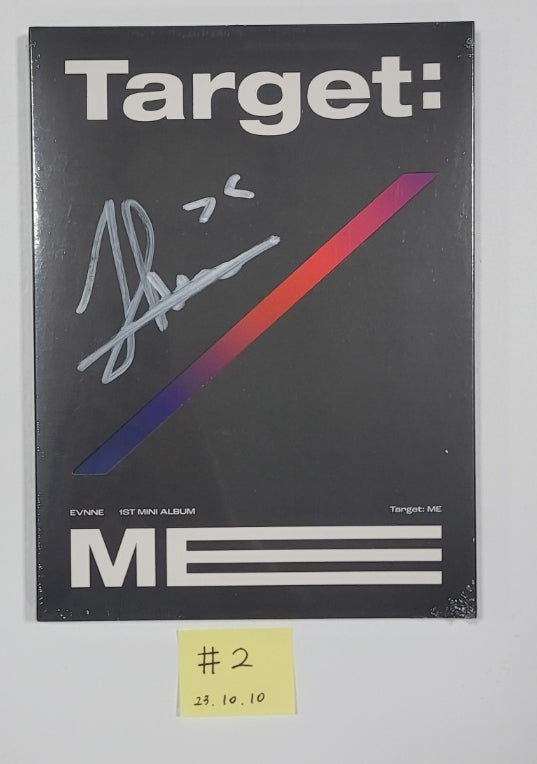 EVNNE "Target: ME" - Hand Autographed(Signed) Album [23.10.10] - HALLYUSUPERSTORE