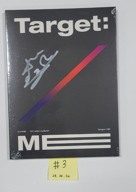 EVNNE "Target: ME" - Hand Autographed(Signed) Album [23.10.10] - HALLYUSUPERSTORE