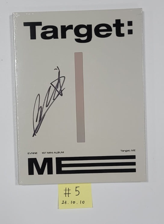 EVNNE "Target: ME" - Hand Autographed(Signed) Album [23.10.10] - HALLYUSUPERSTORE