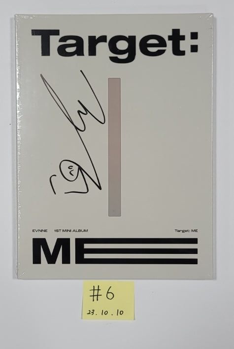 EVNNE "Target: ME" - Hand Autographed(Signed) Album [23.10.10] - HALLYUSUPERSTORE