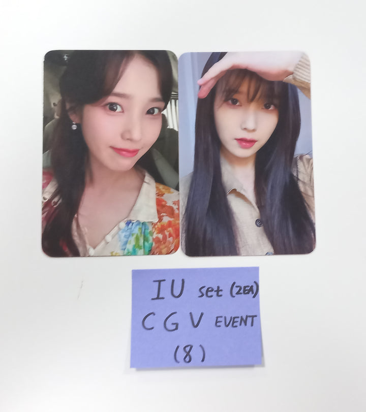 IU "The Golden Hour" - CGV Concert Movie Event Ticket Gift Photocards Set (2EA) Round 2 [23.10.11] - HALLYUSUPERSTORE