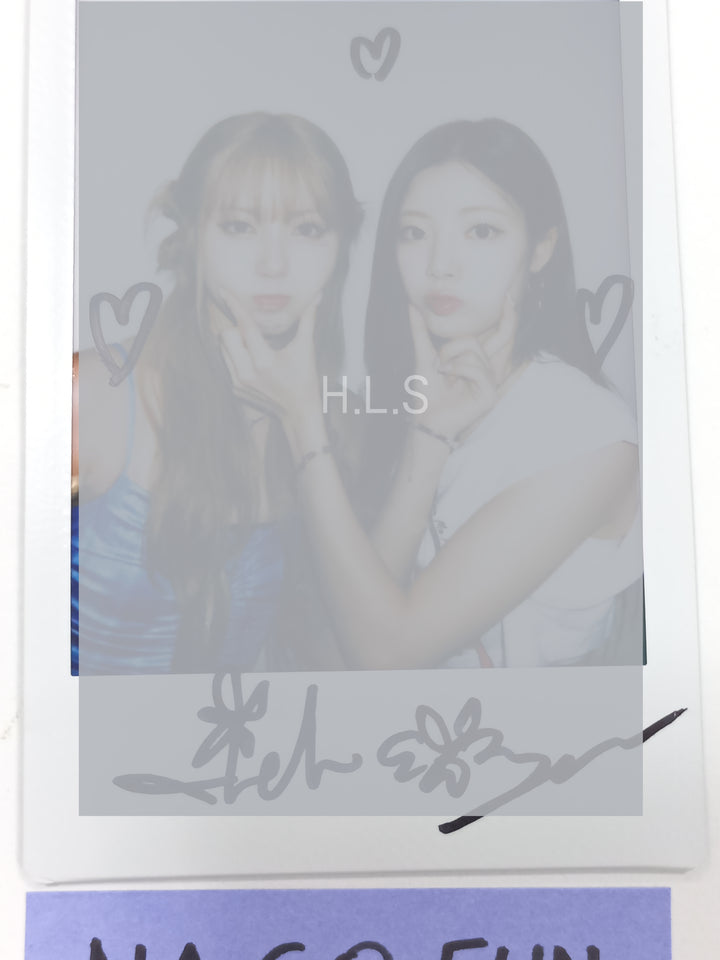 Nagoeun &amp; Ireh (Of Purple Kiss) "FESTA" – Hand Autographed(Signed) Polaroid [23.10.11] - HALLYUSUPERSTORE