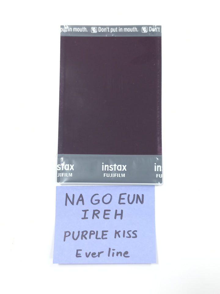 Nagoeun &amp; Ireh (Of Purple Kiss) "FESTA" – Hand Autographed(Signed) Polaroid [23.10.11] - HALLYUSUPERSTORE