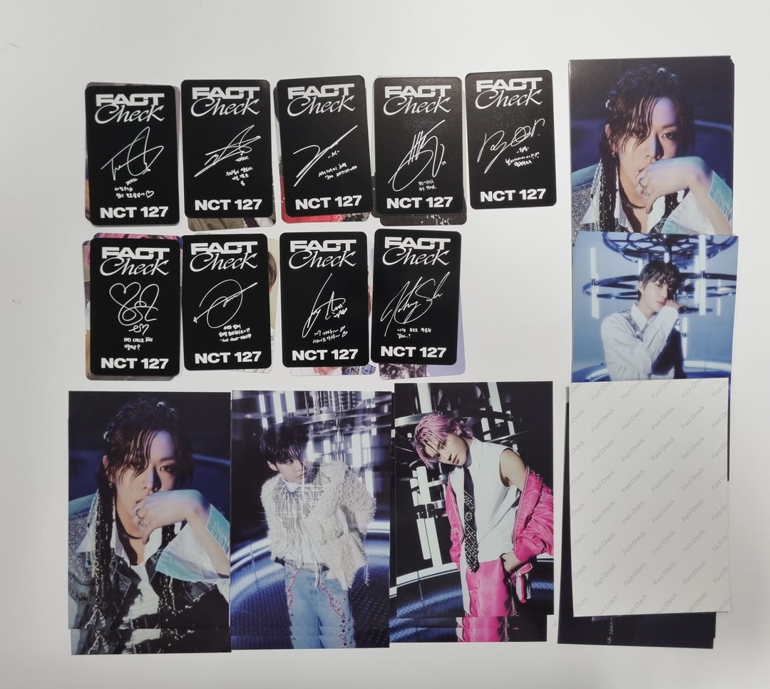 NCT 127 "Fact Check" - Official Photocard, Postcard [23.10.11] - HALLYUSUPERSTORE
