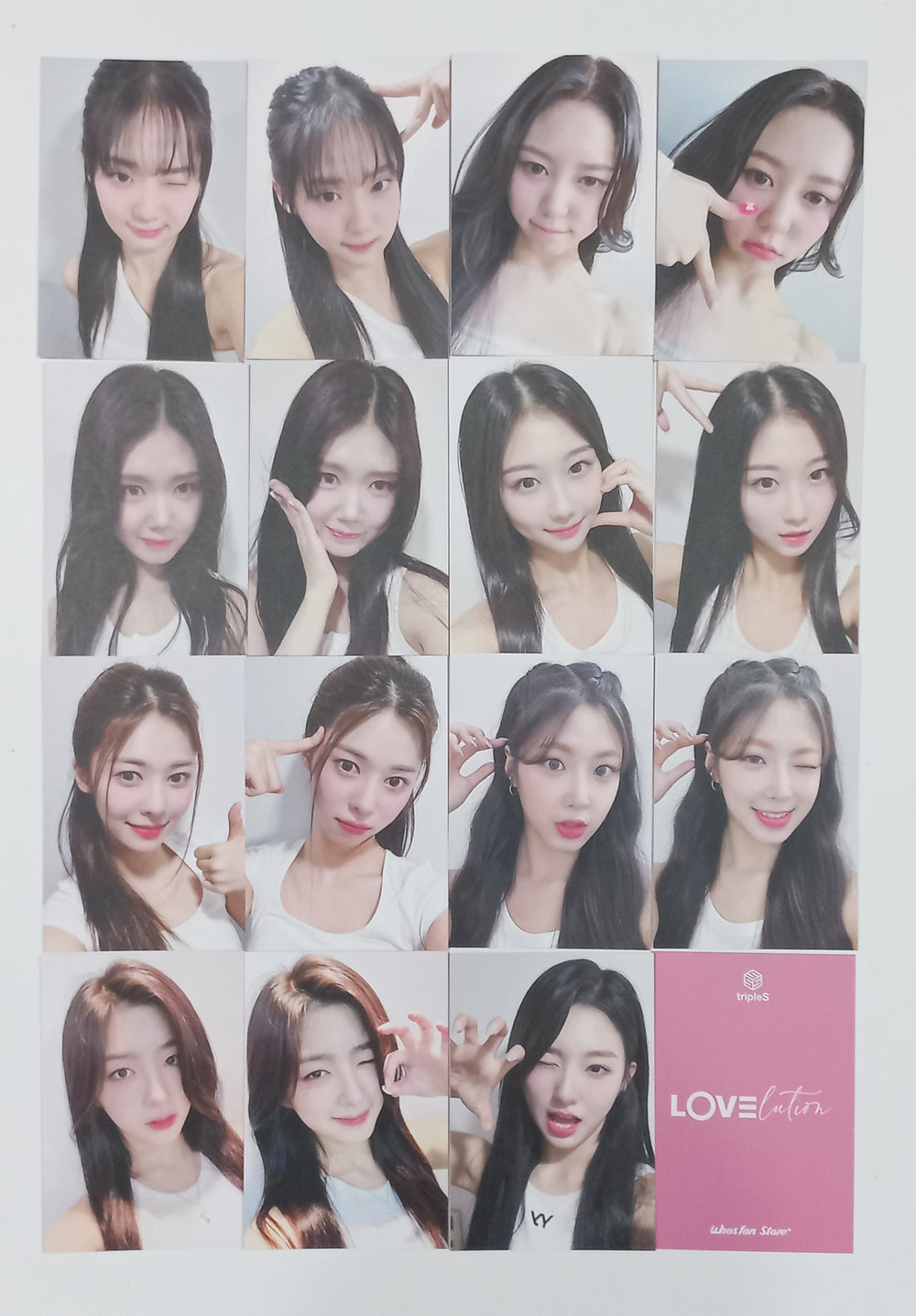 TripleS "LOVElution : MUHAN" - Who's Fan Store Fansign Event Postcard [23.10.11] - HALLYUSUPERSTORE
