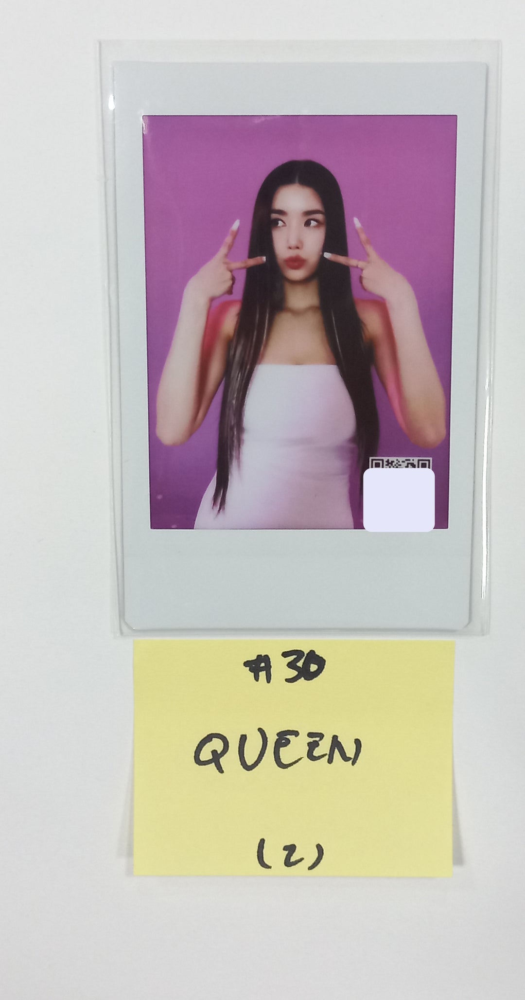 Kwon Eunbi "QUEEN" 3RD Concert - Official MD Trading Photocard &amp; Voice QR Polaroid [23.10.11] - HALLYUSUPERSTORE