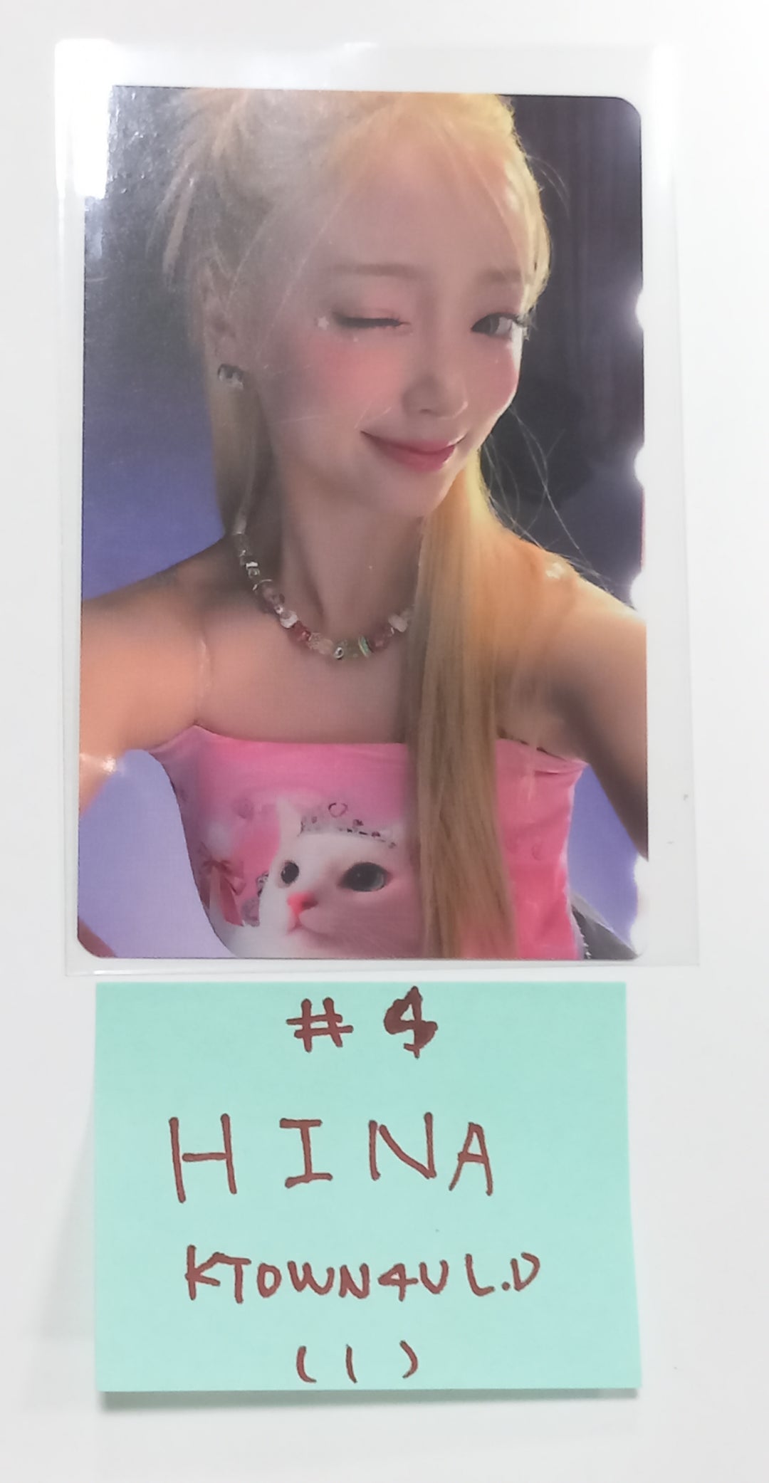 LIGHTSUM "Honey or Spice" - Ktown4U Lucky Draw &amp; Drink Event Photocard [23.10.12] - HALLYUSUPERSTORE
