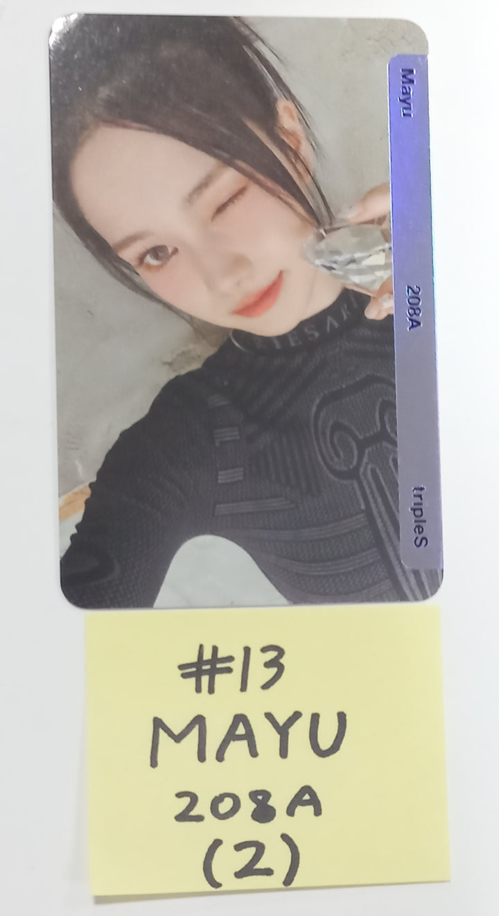 tripleS "EVOLution : Mujuk" - Special Class Objekt C01 Photocard, Visual &amp; Action Card [23.10.12] - HALLYUSUPERSTORE