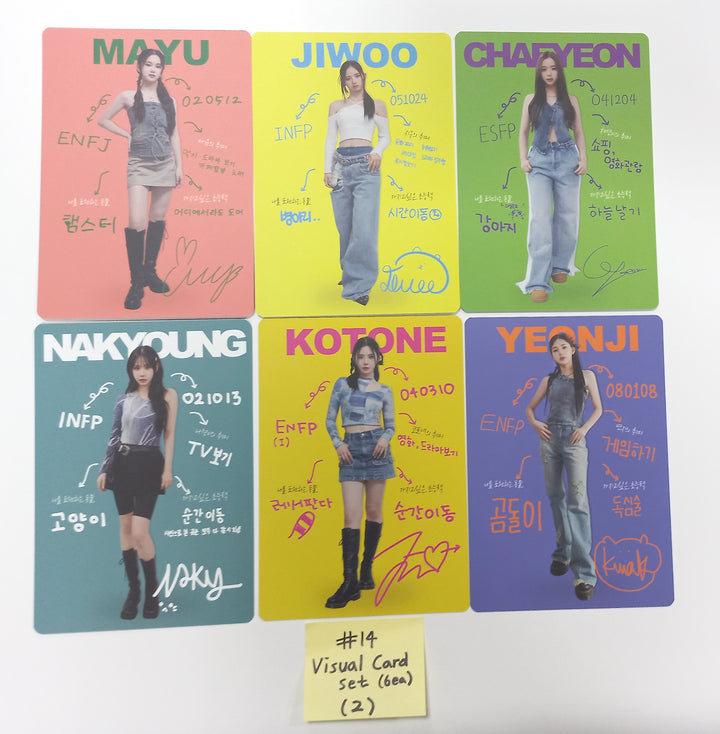 tripleS "EVOLution : Mujuk" - Special Class Objekt C01 Photocard, Visual &amp; Action Card [23.10.12] - HALLYUSUPERSTORE