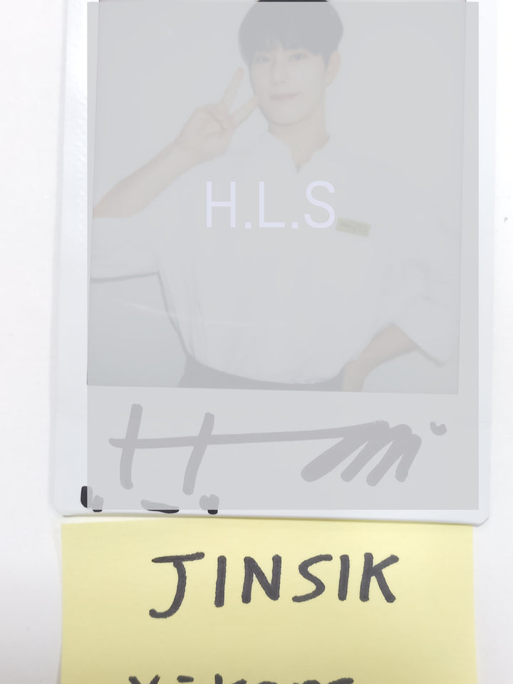 Jinsik (Of Xikers) "HOUSE OF TRICKY : How to Play" - Hand Autographed(Signed) Polaroid [23.10.12] - HALLYUSUPERSTORE