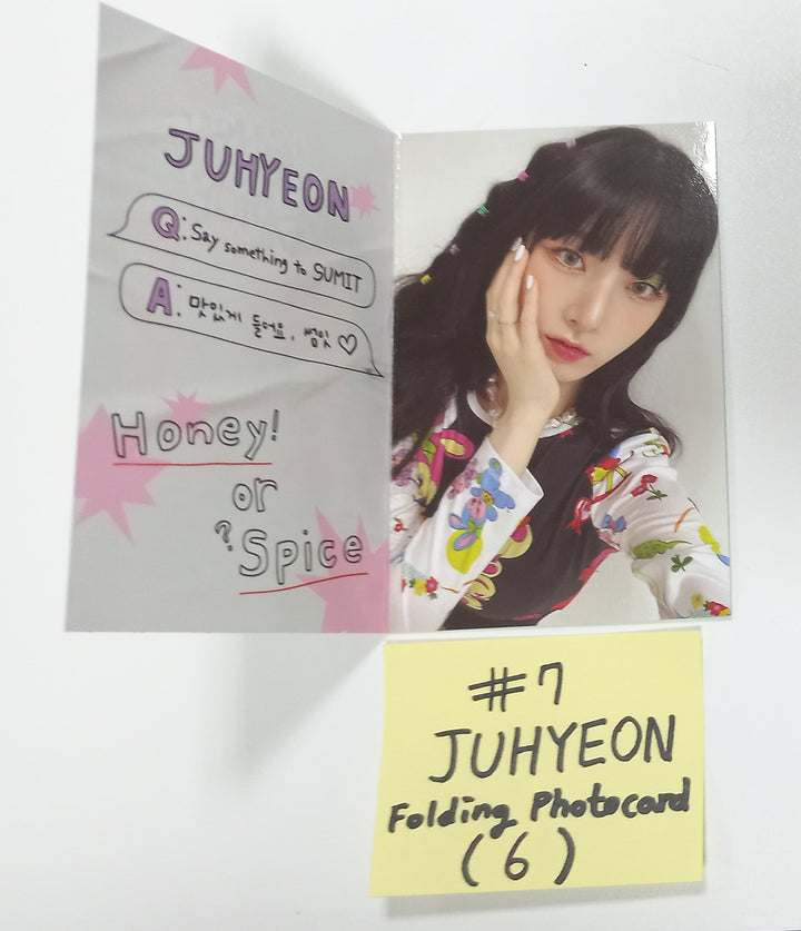 LIGHTSUM "Honey or Spice" - Official Photocard, Folding Photocard [23.10.12] - HALLYUSUPERSTORE