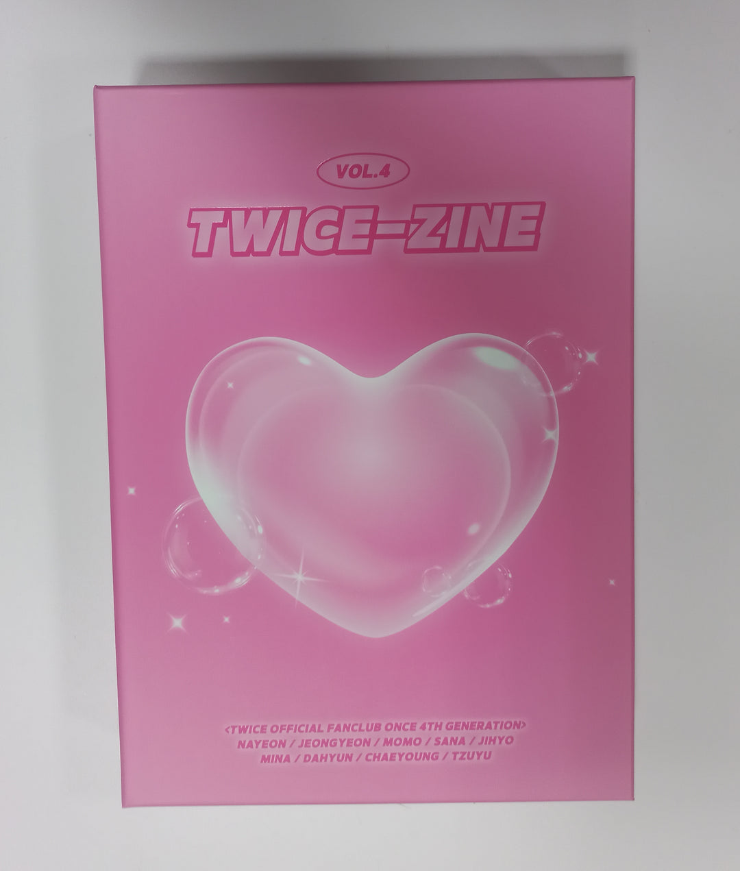 TWICE "TWICE-ZINE" - Official Fanclub ONCE 4TH Kit [23.10.12] - HALLYUSUPERSTORE