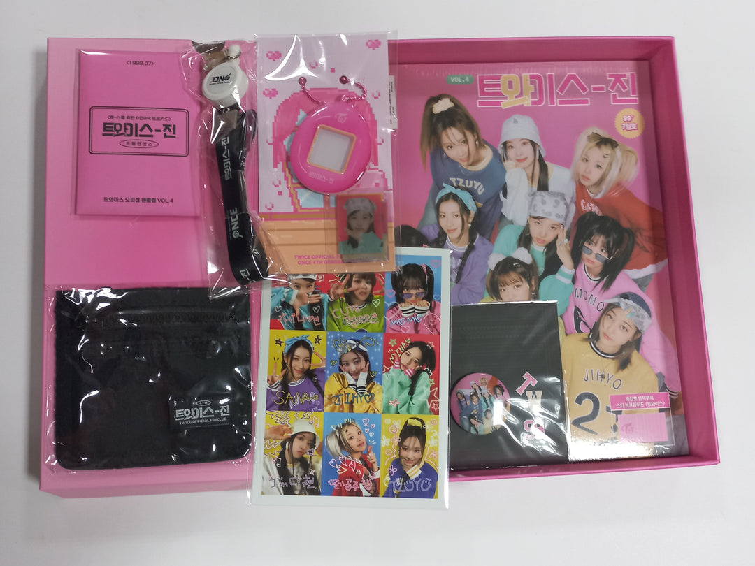 TWICE "TWICE-ZINE" - Official Fanclub ONCE 4TH Kit [23.10.12] - HALLYUSUPERSTORE