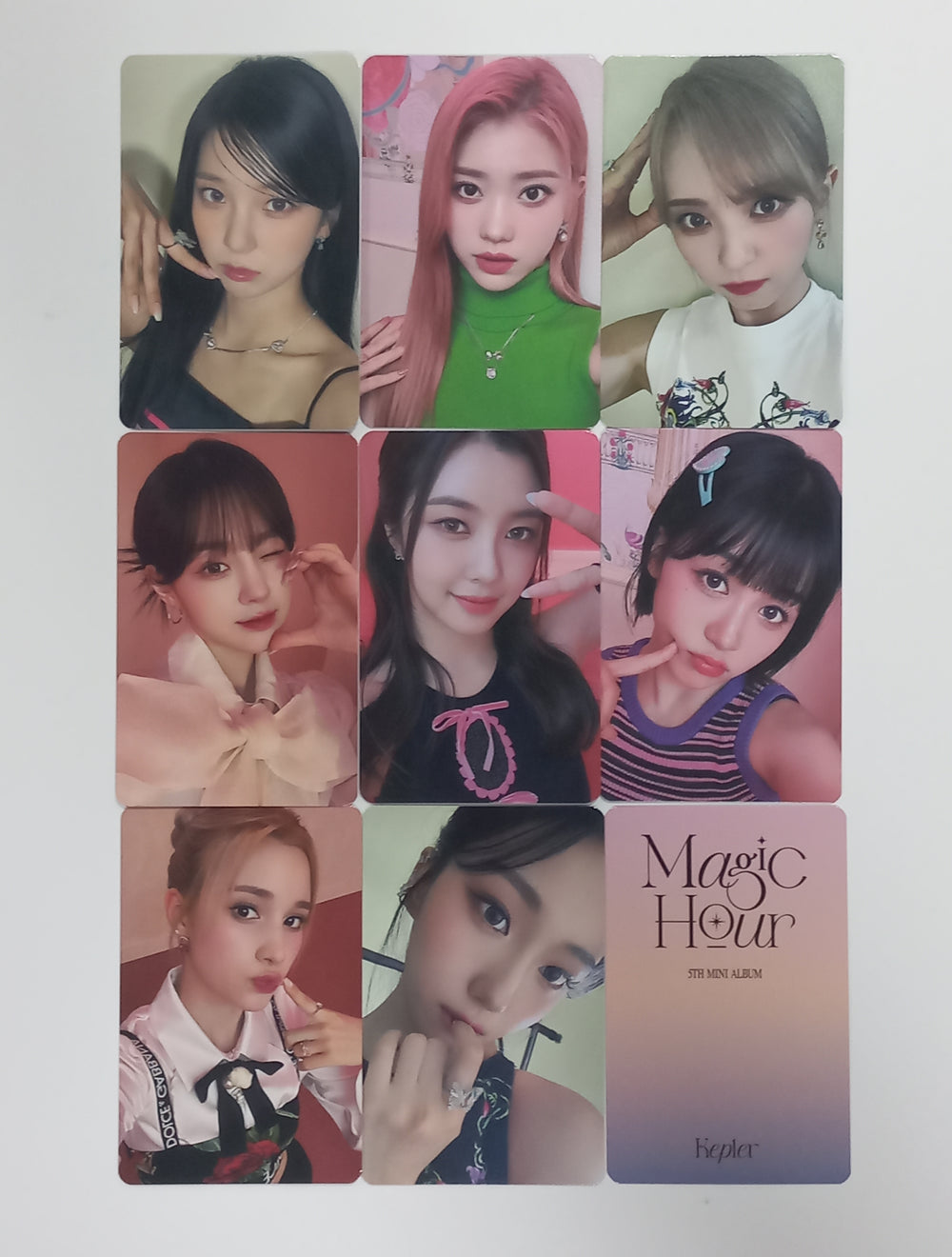 Kep1er "Magic Hour" - Music Art Fansign Event Photocard [23.10.12] - HALLYUSUPERSTORE