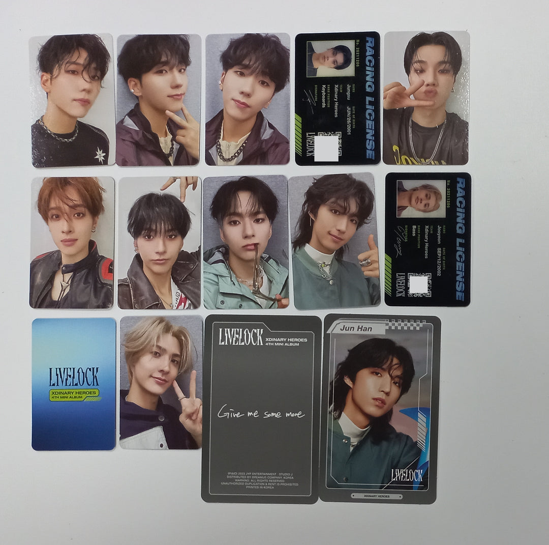 Xdinary Heroes "Livelock" - Official Photocard [23.10.12] - HALLYUSUPERSTORE