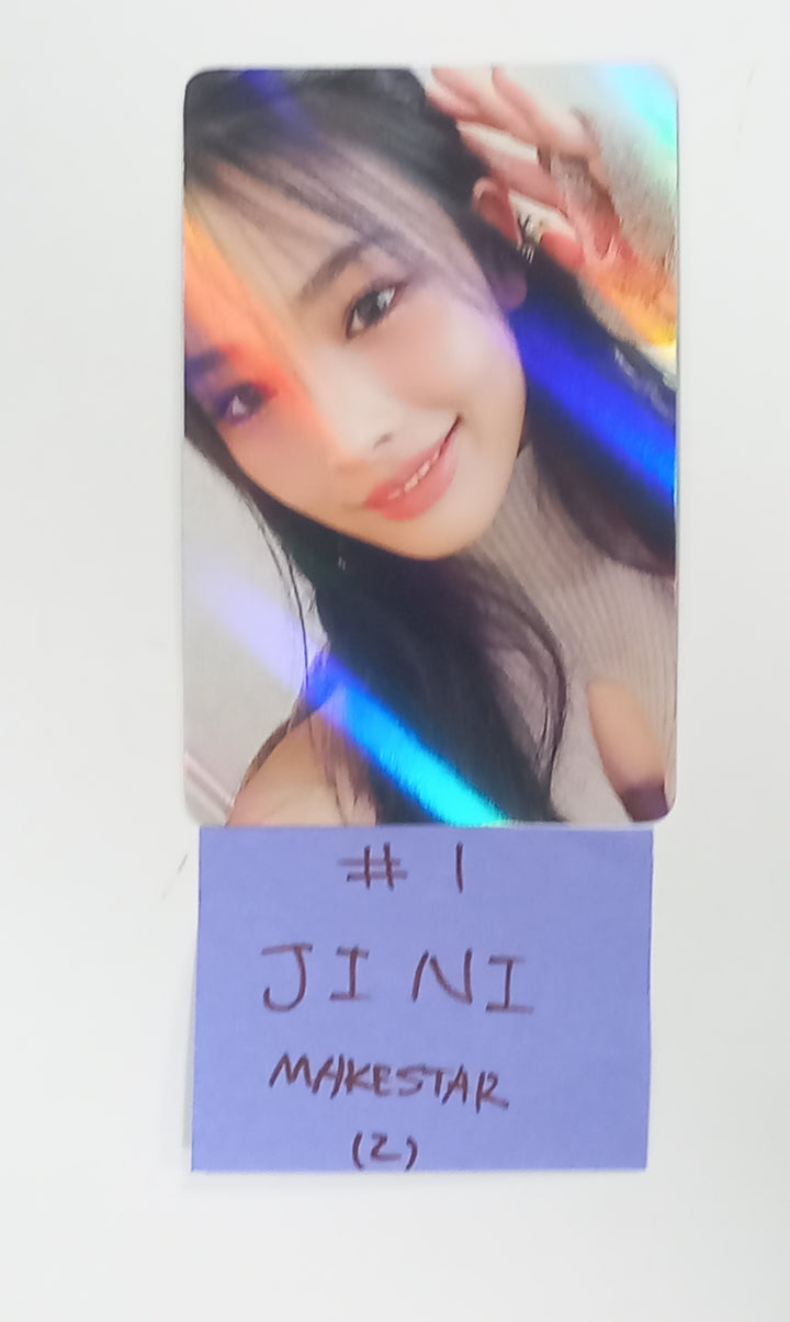JINI "An Iron Hand In A Velvet Glove" - Makestar Pre-Order Benefit Hologram Photocard [23.10.13] - HALLYUSUPERSTORE
