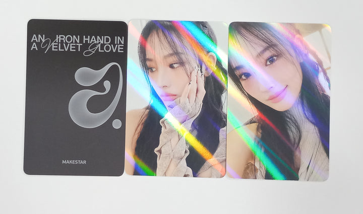 JINI "An Iron Hand In A Velvet Glove" - Makestar Pre-Order Benefit Hologram Photocard [23.10.13] - HALLYUSUPERSTORE