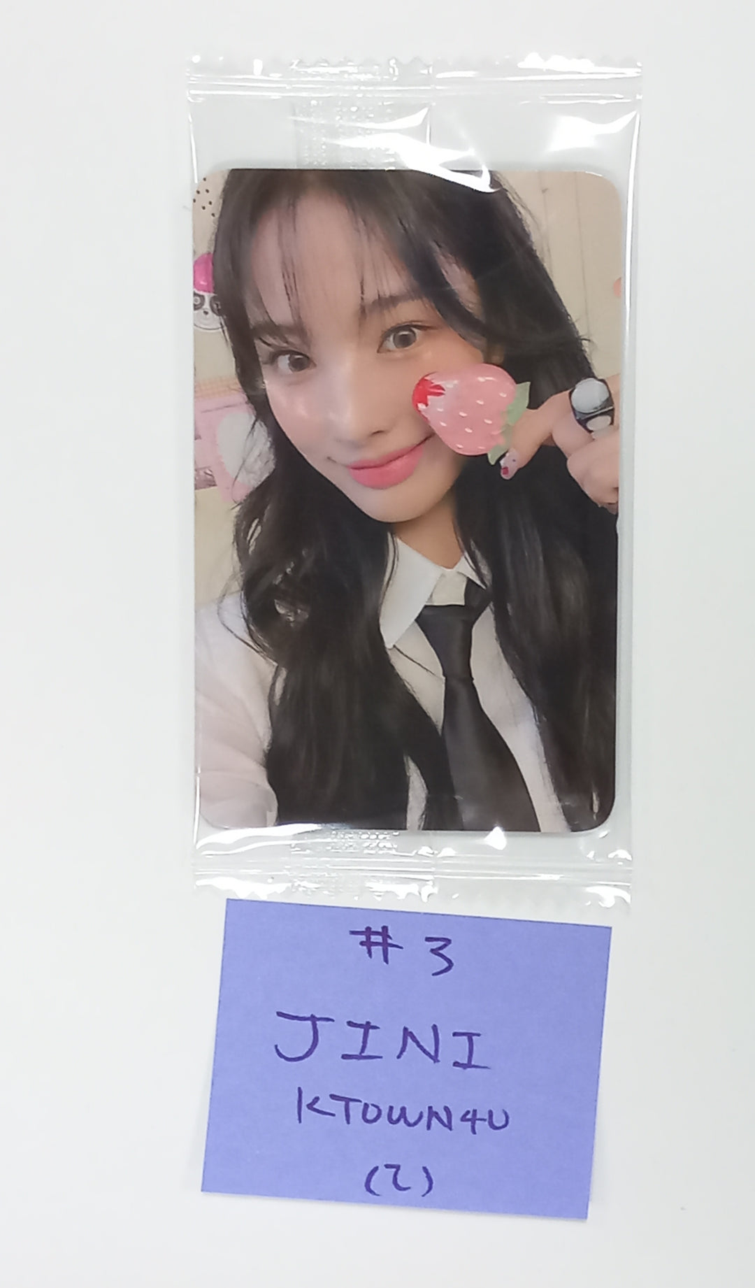 JINI "An Iron Hand In A Velvet Glove" - Ktown4U Special Gift Event Photocard [23.10.13] - HALLYUSUPERSTORE