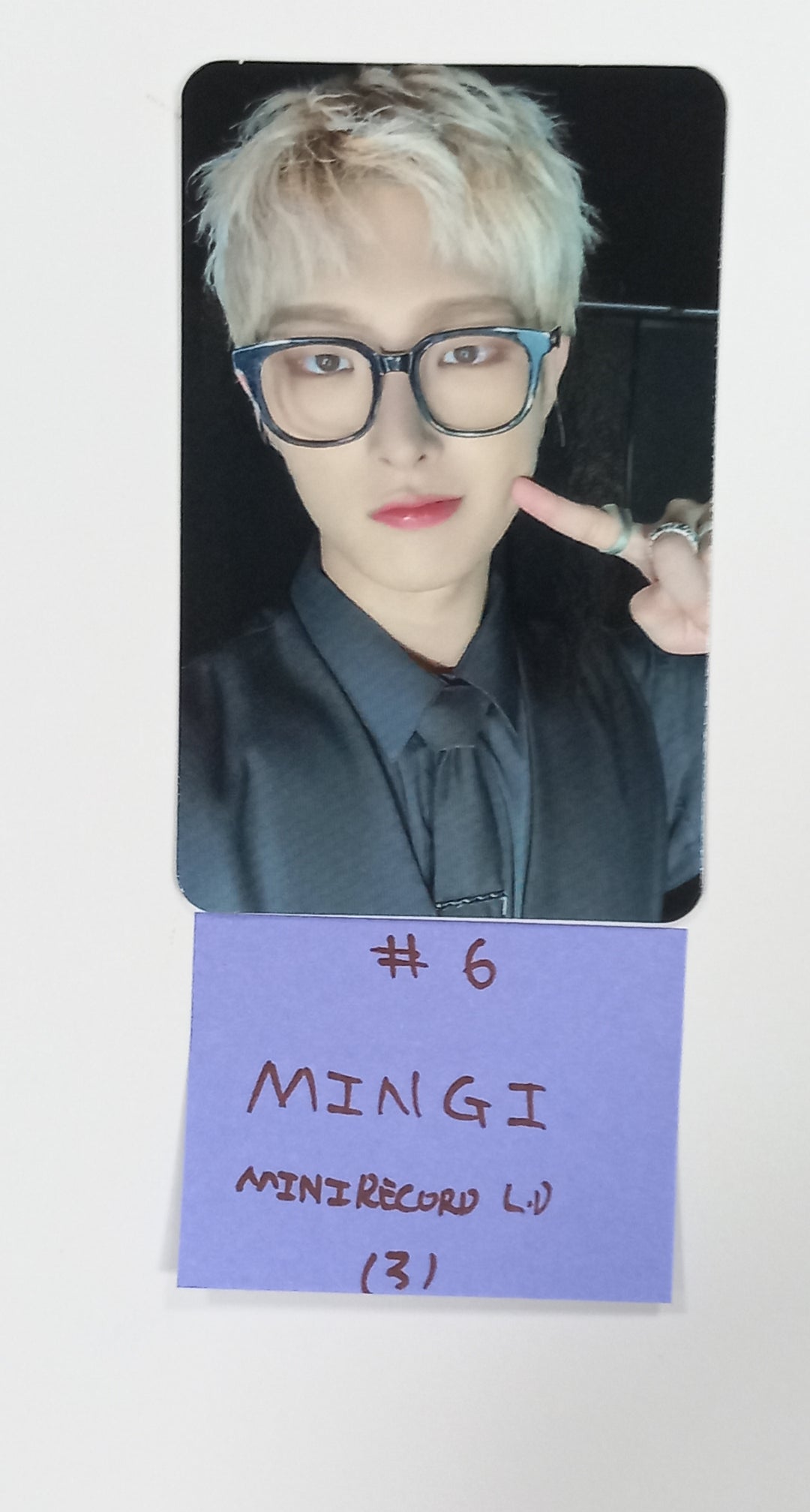 ATEEZ "THE WORLD EP.2 " -Mini Record Lucky Draw Event Photocard Round 3 [Platfrom Ver.] [23.10.13] - HALLYUSUPERSTORE
