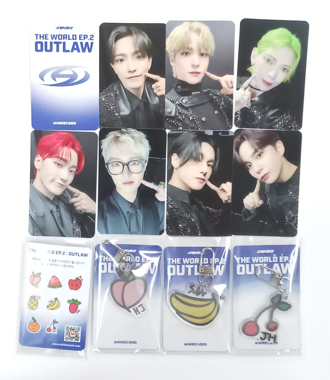 ATEEZ "THE WORLD EP.2 " -Mini Record Lucky Draw Event Photocard Round 3 [Platfrom Ver.] [23.10.13] - HALLYUSUPERSTORE