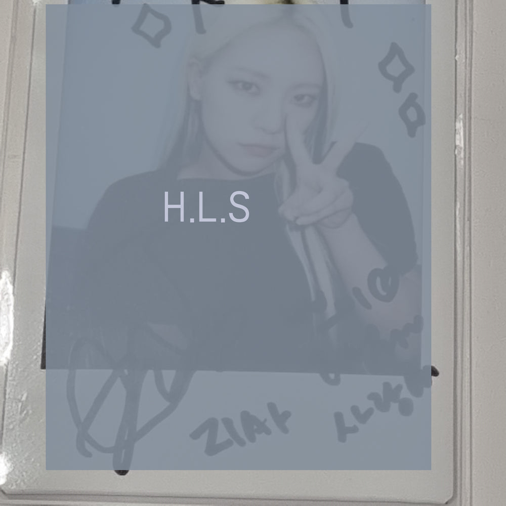 YOON JIA (Of Mimiirose) "LIVE" - Hand Autographed(Signed) Polaroid [23.10.13] - HALLYUSUPERSTORE