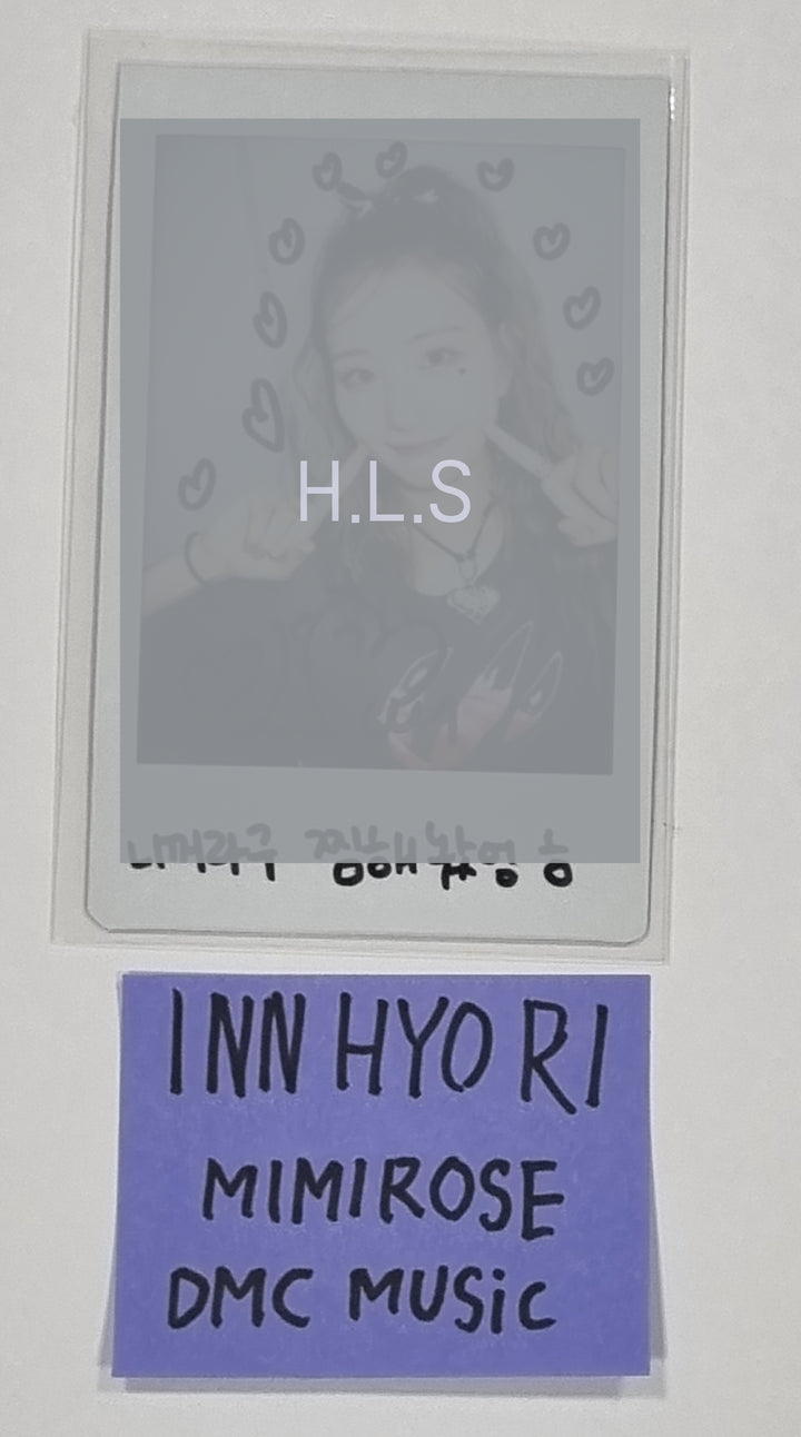 INN HYORI (Of Mimiirose) "LIVE" - Hand Autographed(Signed) Polaroid [23.10.13] - HALLYUSUPERSTORE