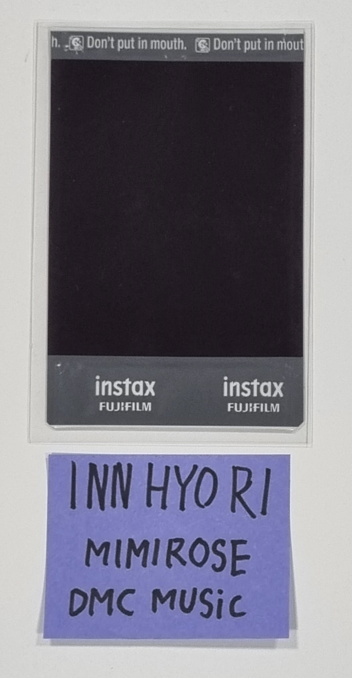 INN HYORI (Of Mimiirose) "LIVE" - Hand Autographed(Signed) Polaroid [23.10.13] - HALLYUSUPERSTORE