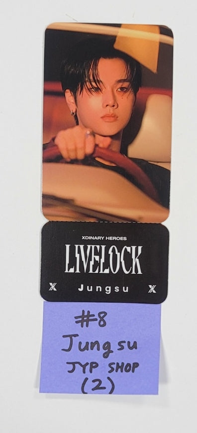 Xdinary Heroes "Livelock" - JYP Shop Pre-Order Benefit Photocard, Photo Ticket [23.10.13] - HALLYUSUPERSTORE