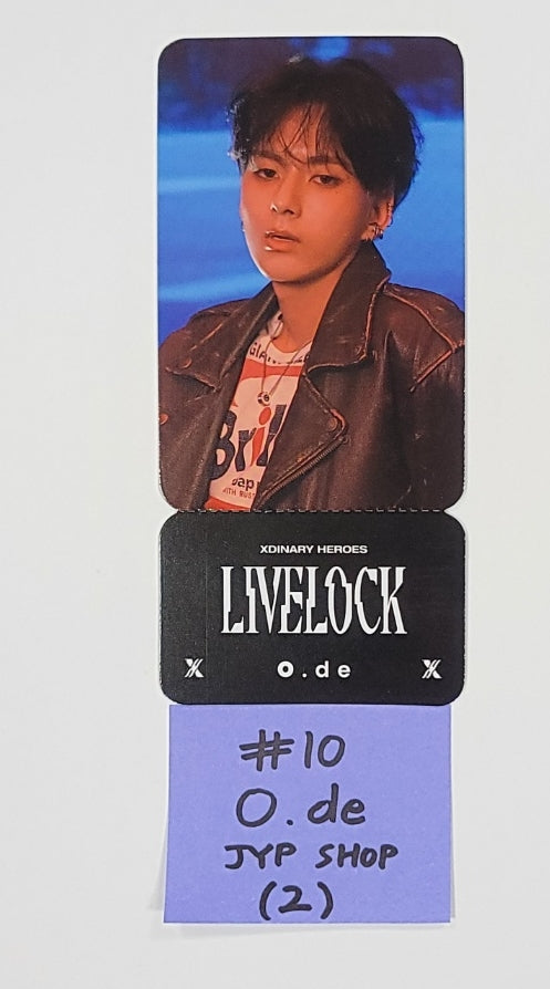 Xdinary Heroes "Livelock" - JYP Shop Pre-Order Benefit Photocard, Photo Ticket [23.10.13] - HALLYUSUPERSTORE